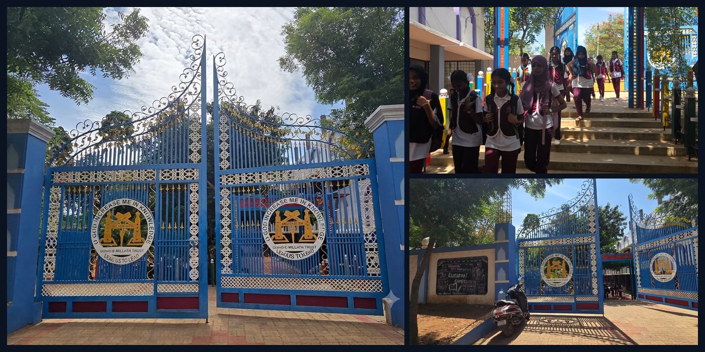 Campus collage